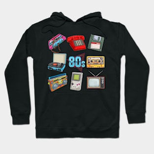 Throwback Retro Vintage Funny Party Cassette Tapes Hoodie